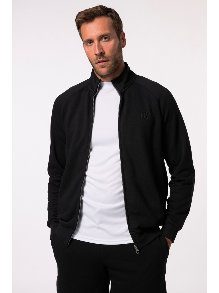  Ζακέτα φούτερ με όρθιο γιακά