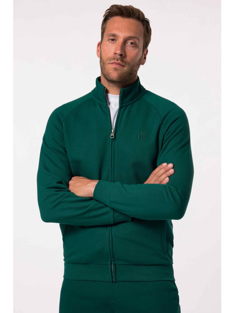  Ζακέτα φούτερ με όρθιο γιακά