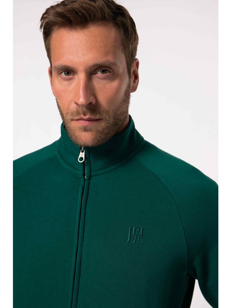  Ζακέτα φούτερ με όρθιο γιακά