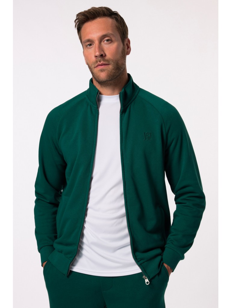  Ζακέτα φούτερ με όρθιο γιακά