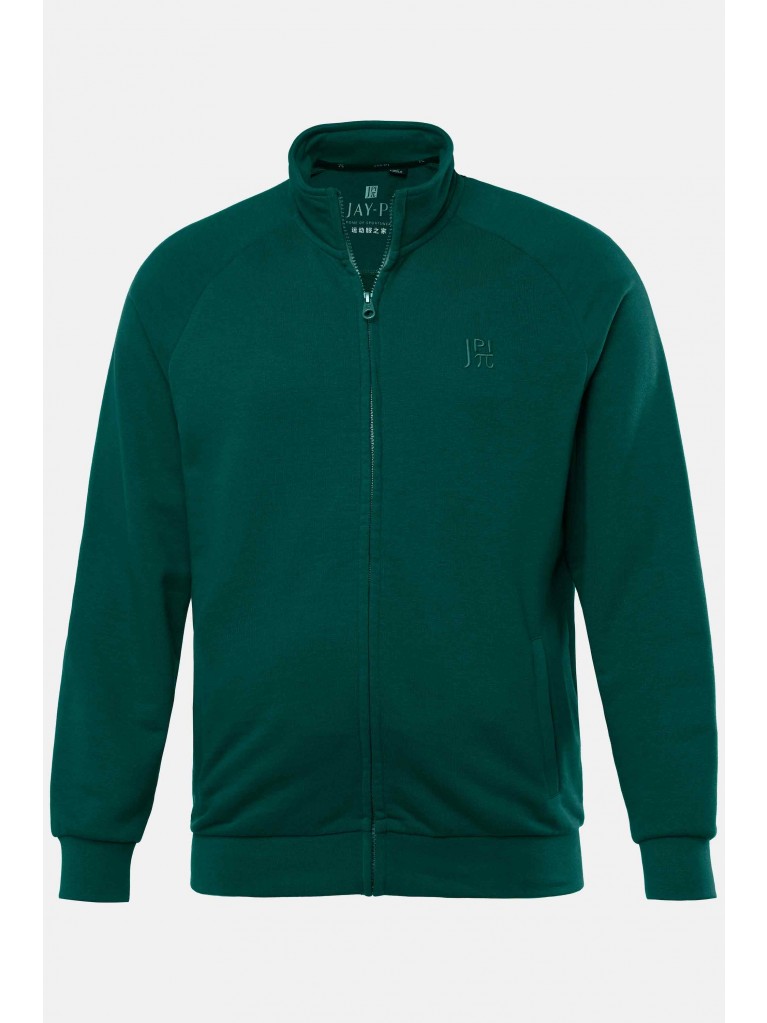  Ζακέτα φούτερ με όρθιο γιακά