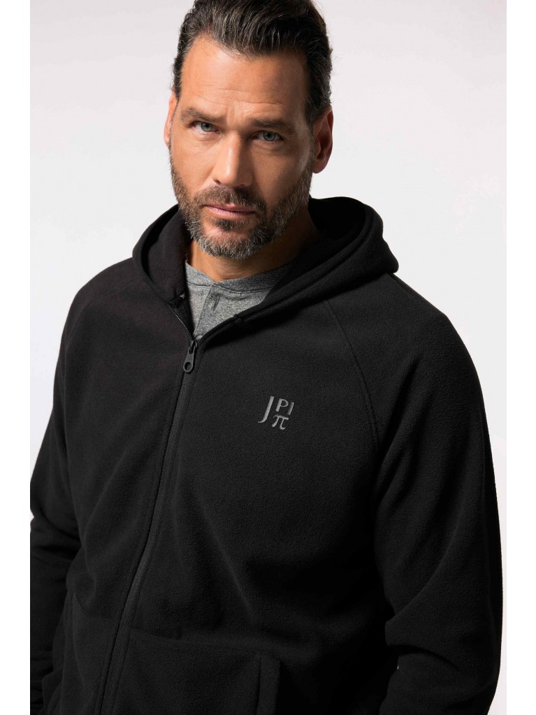 Ζακέτα φλις με κουκούλα