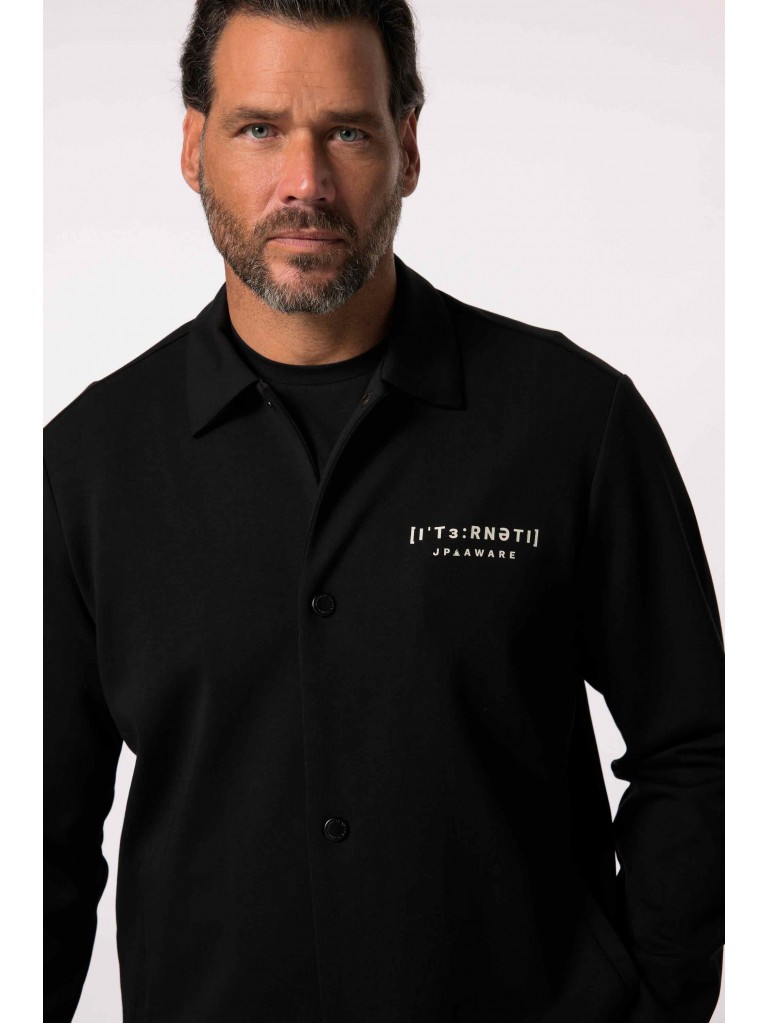 Ζακέτα με τύπωμα στο στήθος και κουμπιά FLEXNAMIC®, JP1880