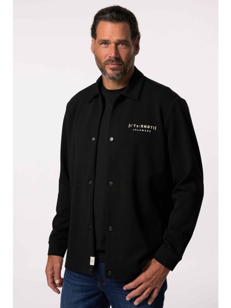 Ζακέτα με τύπωμα στο στήθος και κουμπιά FLEXNAMIC®, JP1880