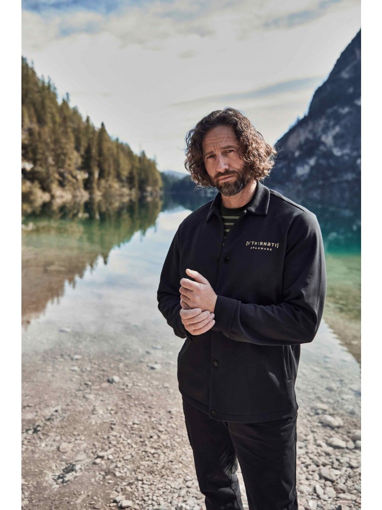 Ζακέτα με τύπωμα στο στήθος και κουμπιά FLEXNAMIC®, JP1880