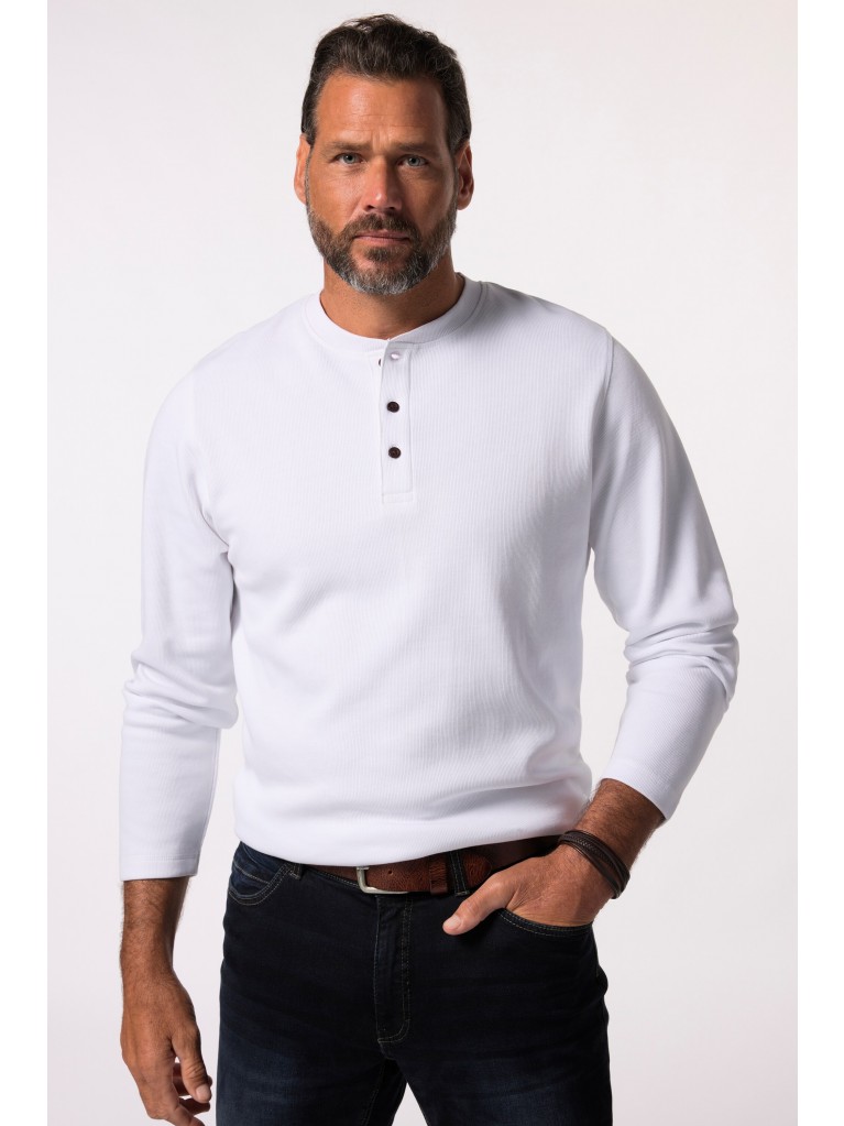 T-shirt με μακριά μανίκια και 3 κουμπιά, JP1880