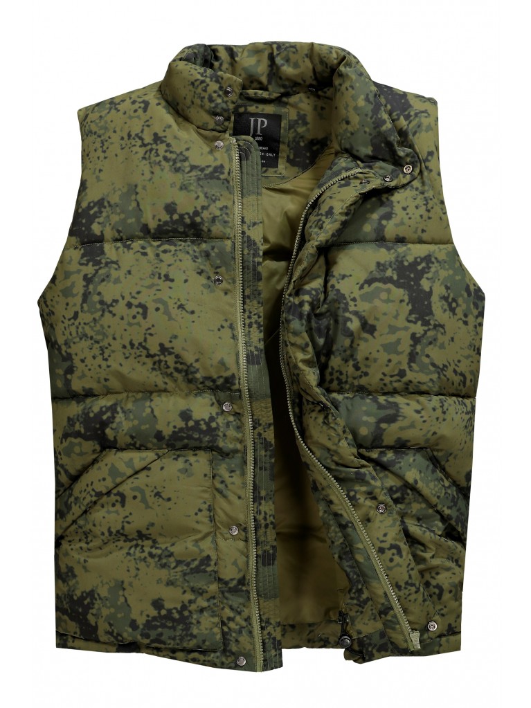 Γιλέκο καπιτονέ camouflage