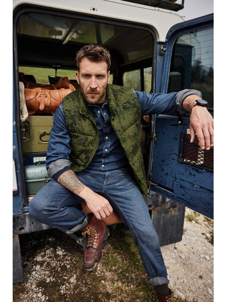 Γιλέκο καπιτονέ camouflage