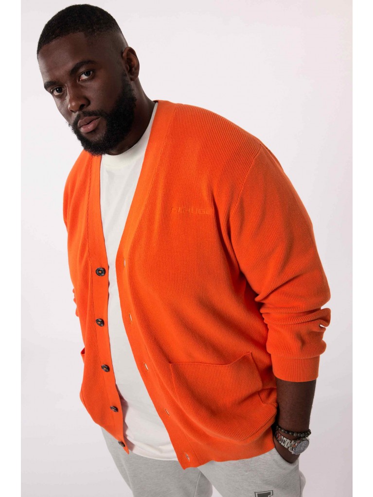 Ζακέτα πλεκτή με κουμπιά και τσέπες, JP1880