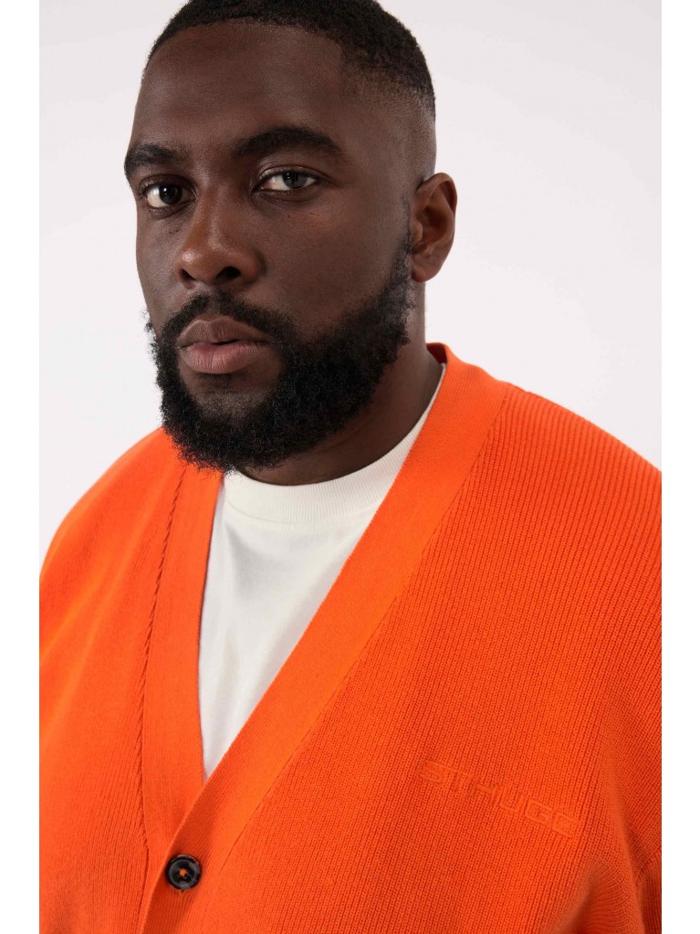 Ζακέτα πλεκτή με κουμπιά και τσέπες, JP1880