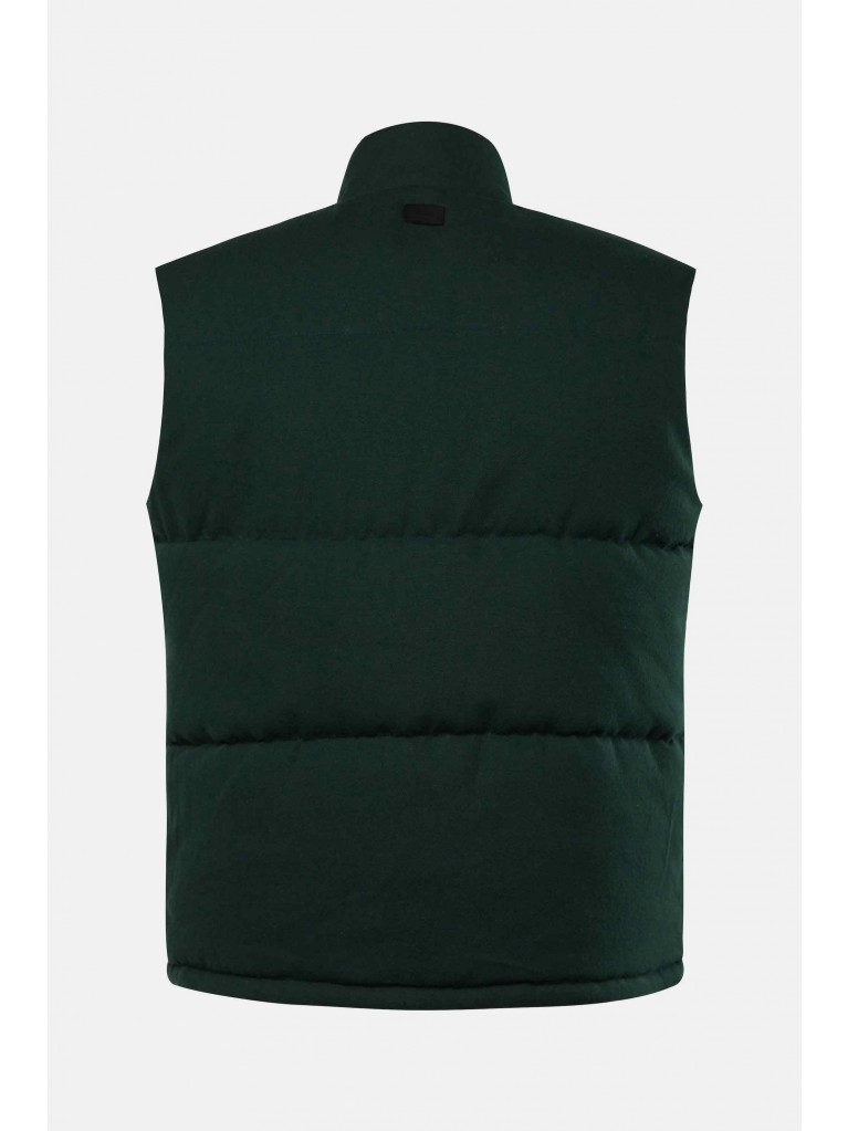 Γιλέκο υφασμάτινο με ζεστή επένδυση και όρθιο γιακά, JP1880