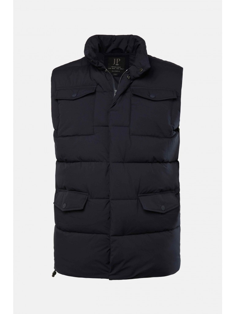 Αμάνικο μπουφάν καπιτονέ με τσέπες