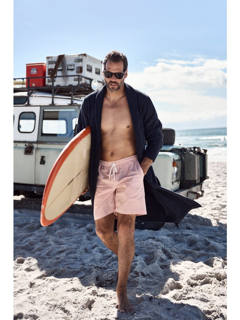 Μαγιό βερμούδα JP με ρίγες, QuickDry