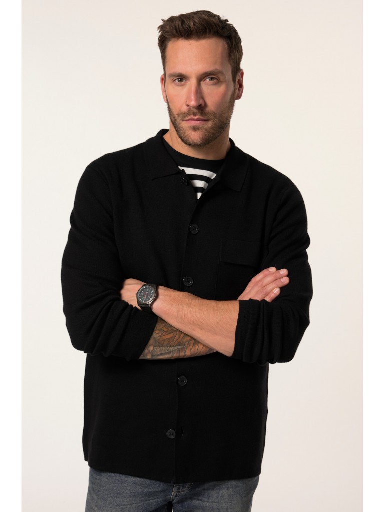 Ζακέτα JP,  FLEXNAMIC® με γιακά πουκαμίσου