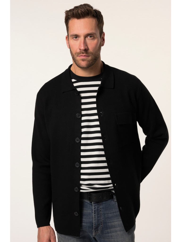 Ζακέτα JP,  FLEXNAMIC® με γιακά πουκαμίσου