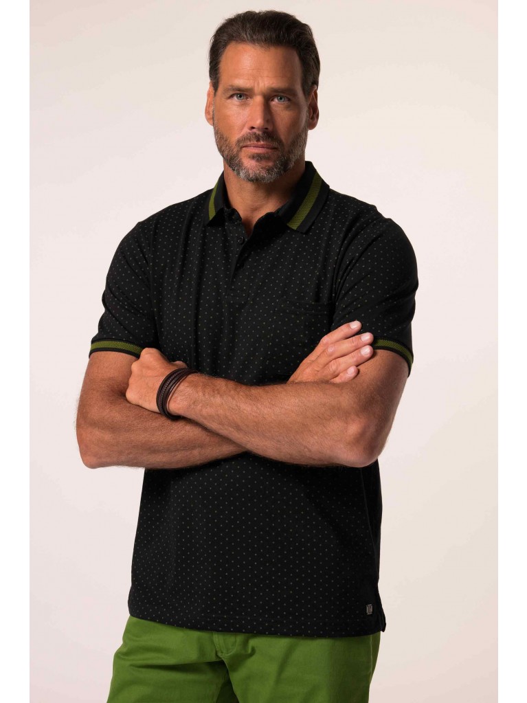 Μπλούζα πόλο, με print,  JP 1880