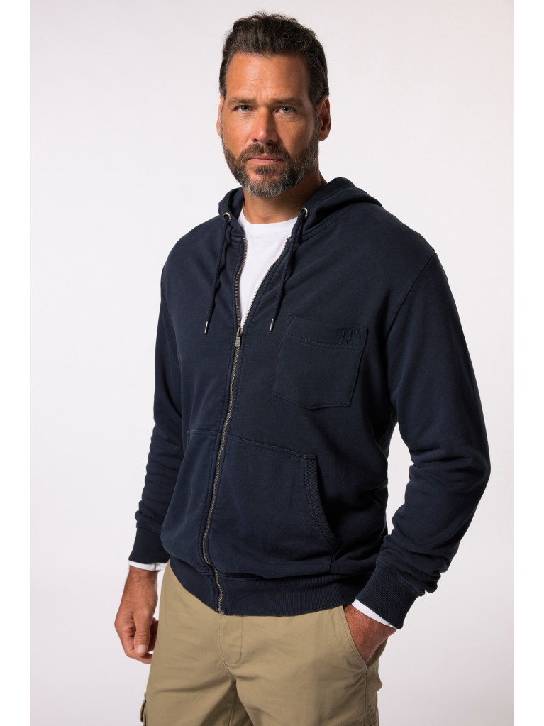 Ζακέτα φούτερ JP 1880 με κουκούλα