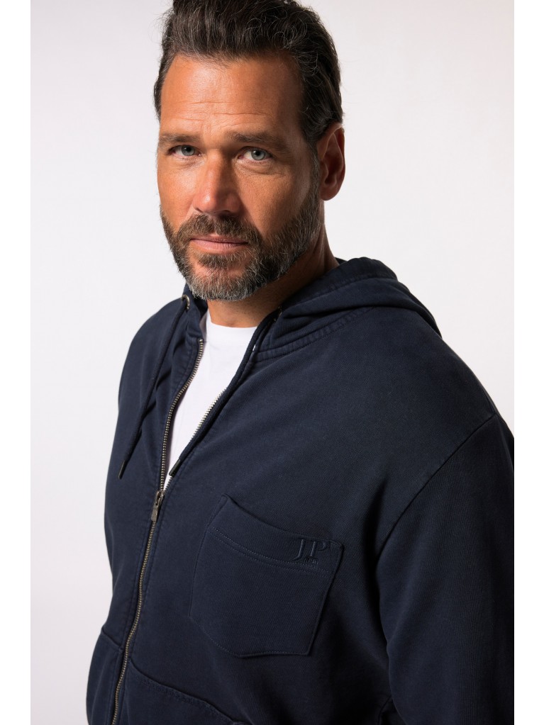 Ζακέτα φούτερ JP 1880 με κουκούλα