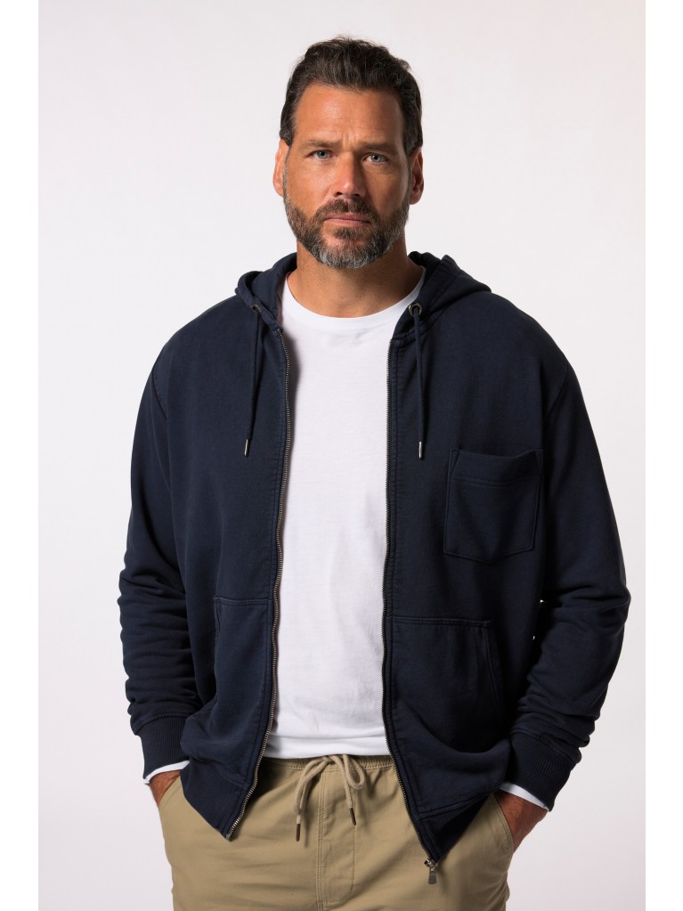 Ζακέτα φούτερ JP 1880 με κουκούλα