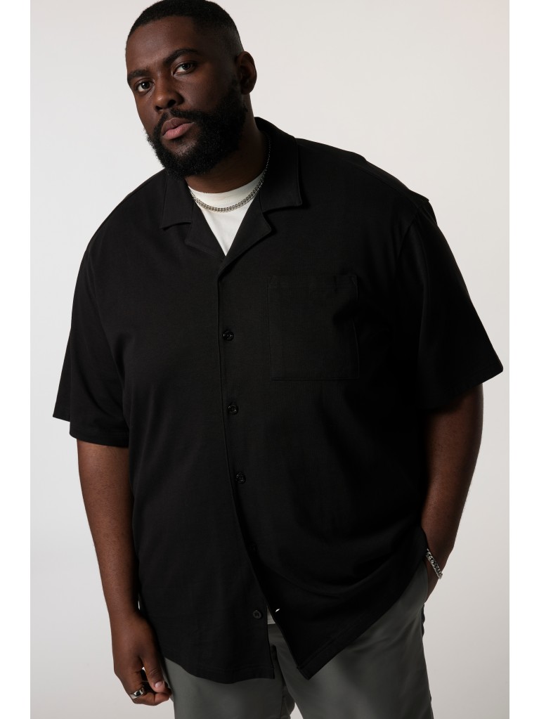 Πουκάμισο STHUGE ζέρσεϊ, σε boxy oversized εφαρμογή