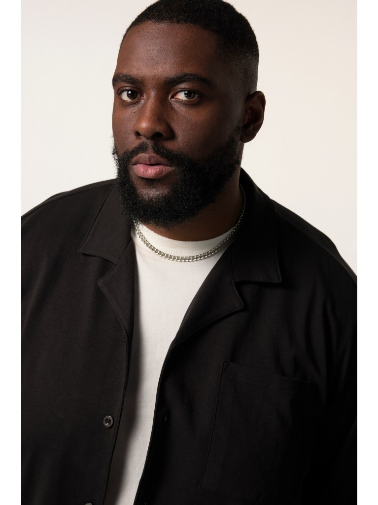 Πουκάμισο STHUGE ζέρσεϊ, σε boxy oversized εφαρμογή