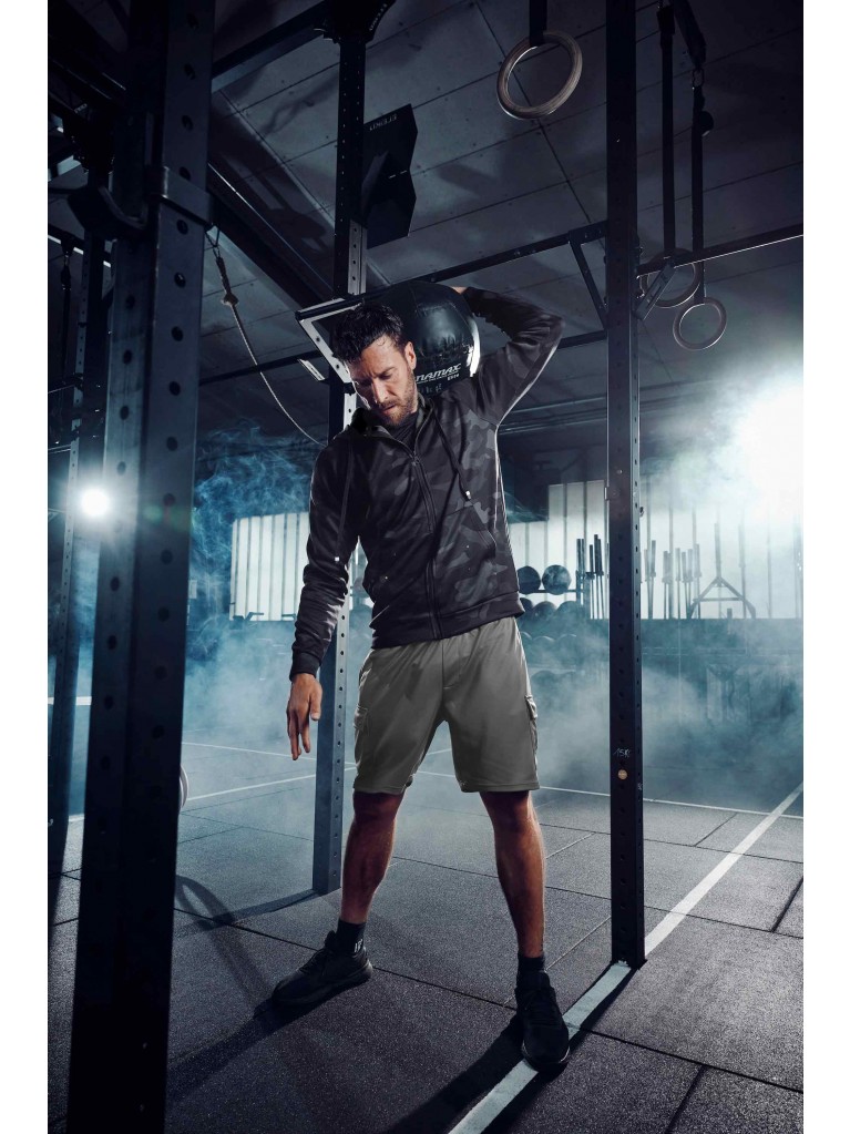 Ζακέτα με camouflage print και κουκούλα, JAY-PI