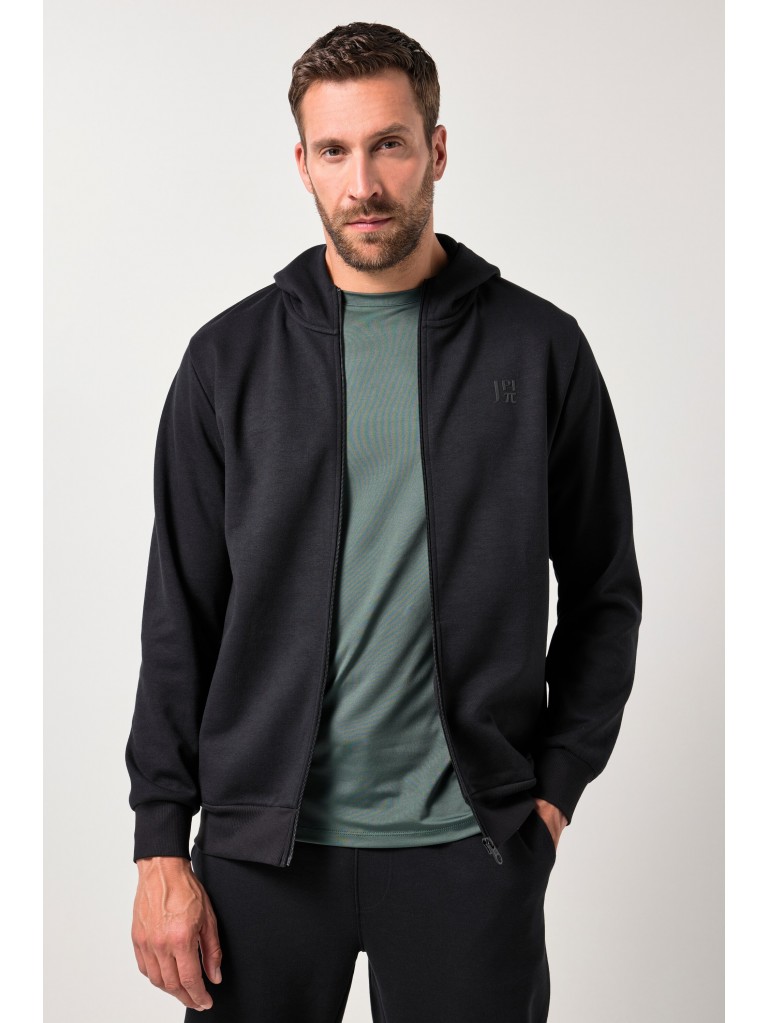 Ζακέτα με κουκούλα και τύπωμα στο στήθος, JAY-PI