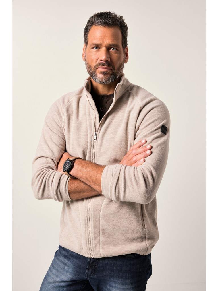 Ζακέτα fleece με όρθιο γιακά, JP1880