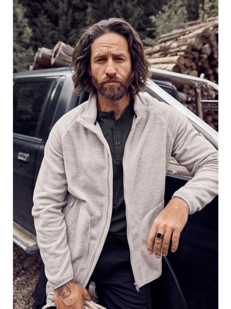 Ζακέτα fleece με όρθιο γιακά, JP1880