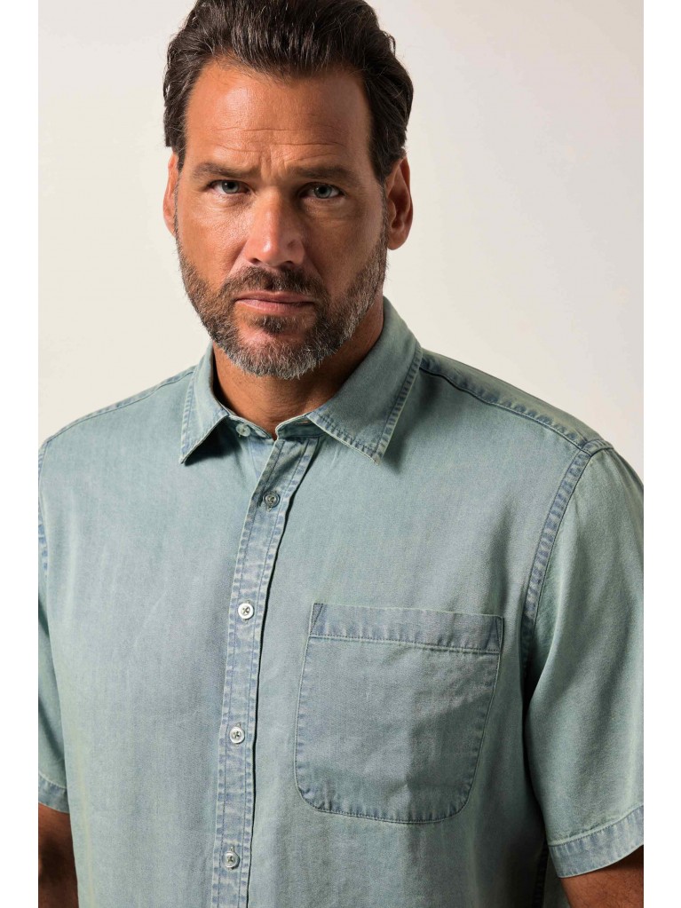 Πουκάμισο τζιν με τσέπη στο στήθος, JP1880