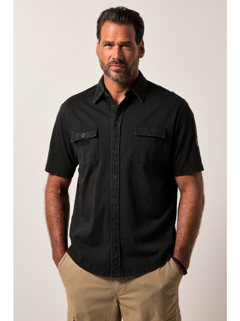 Πουκάμισο σε vintage look με τσέπες στο στήθος, JP1880