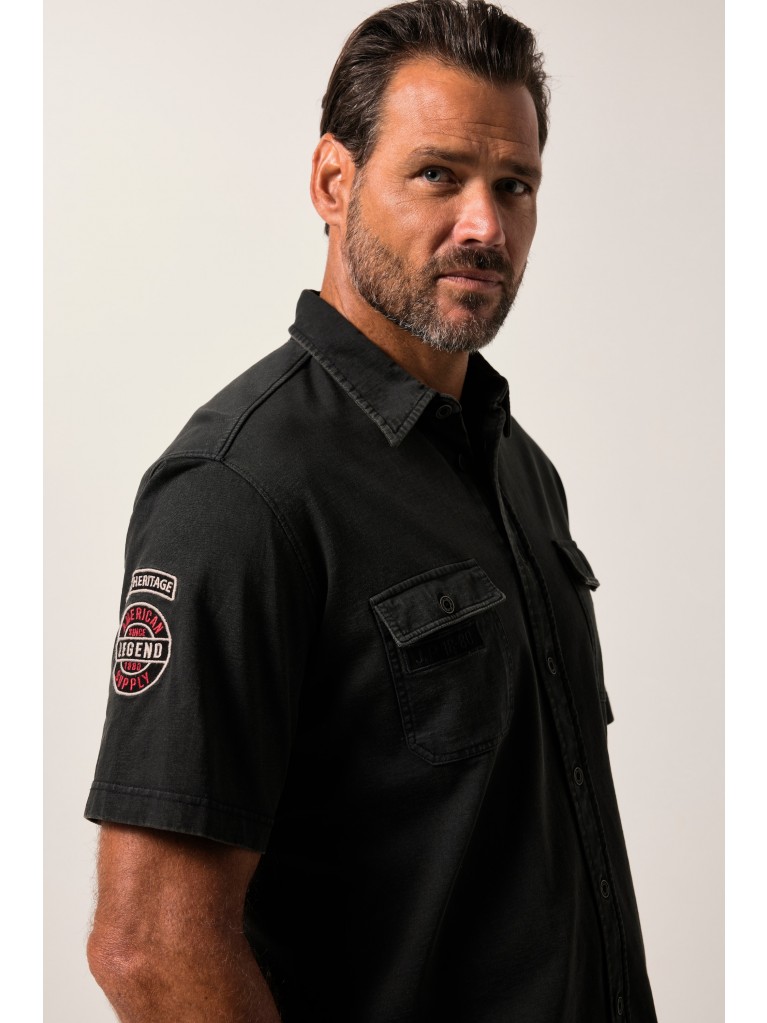 Πουκάμισο σε vintage look με τσέπες στο στήθος, JP1880