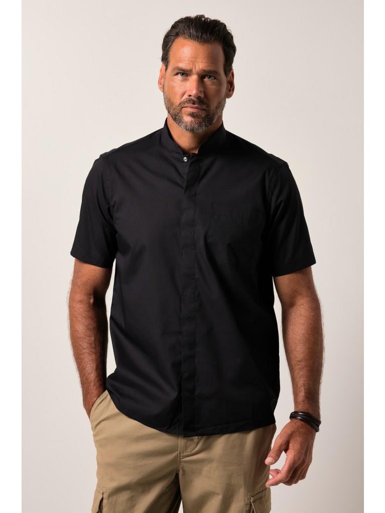 Πουκάμισο chef σε boxy fit με τσέπη στο στήθος, JP1880