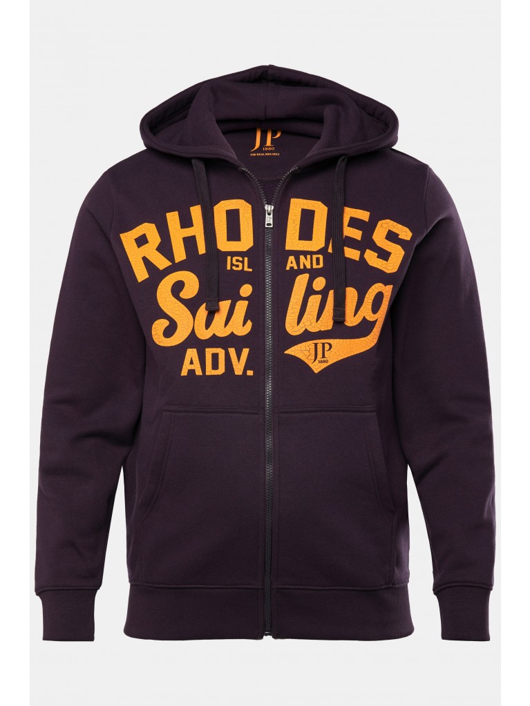 Ζακέτα με τύπωμα RHODES Sailing και τσέπες, JP1880