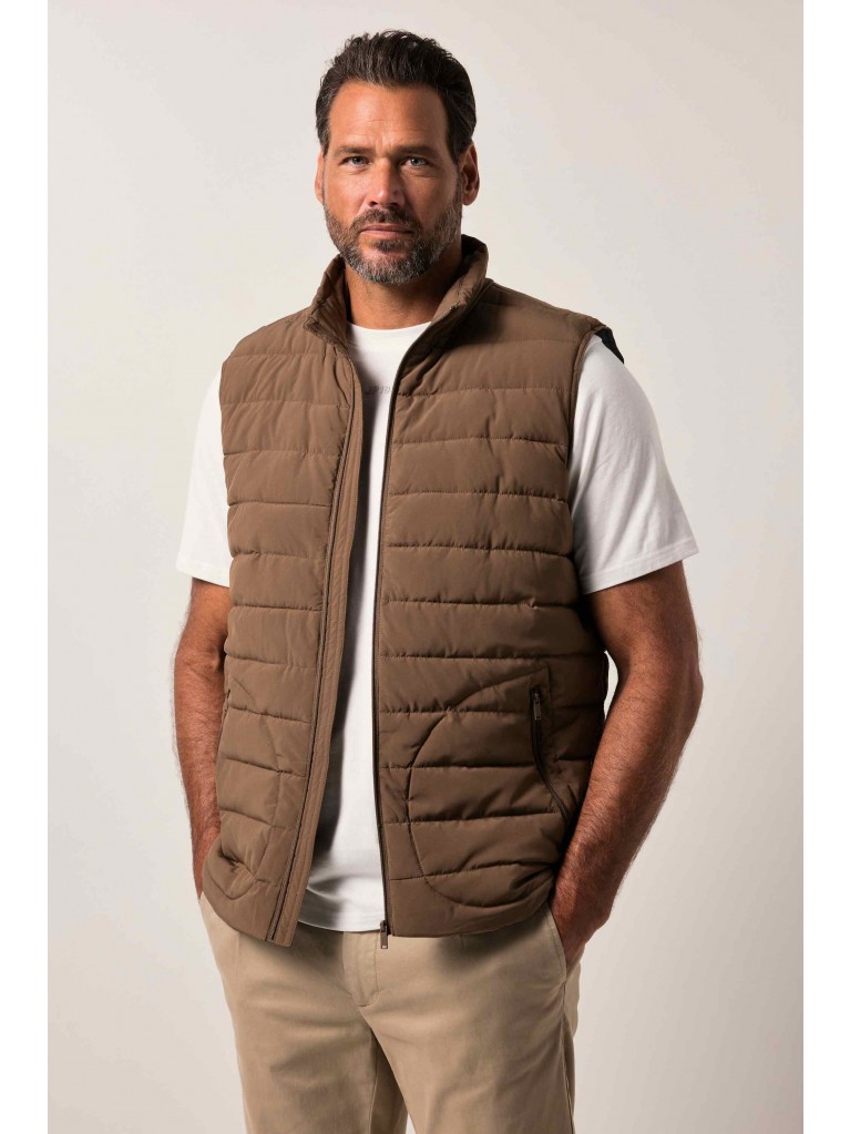 Γιλέκο καπιτονέ με γιακά και τσέπες, JP1880