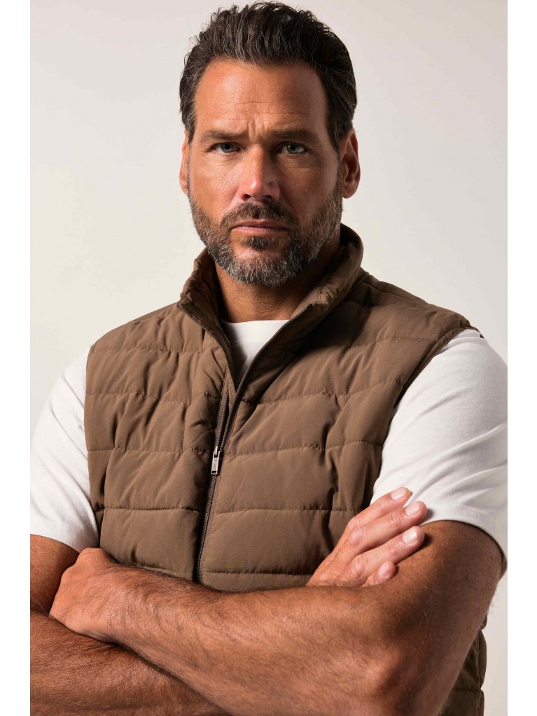 Γιλέκο καπιτονέ με γιακά και τσέπες, JP1880