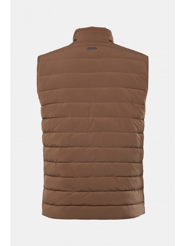 Γιλέκο καπιτονέ με γιακά και τσέπες, JP1880