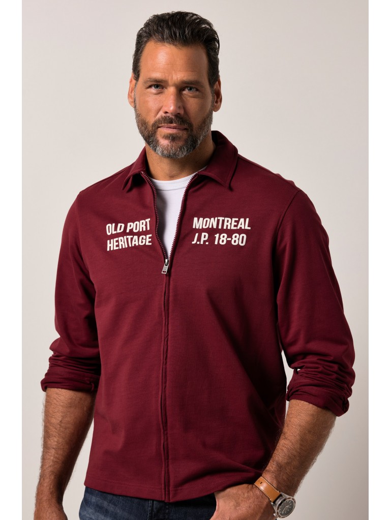 Ζακέτα φούτερ με τύπωμα, JP1880