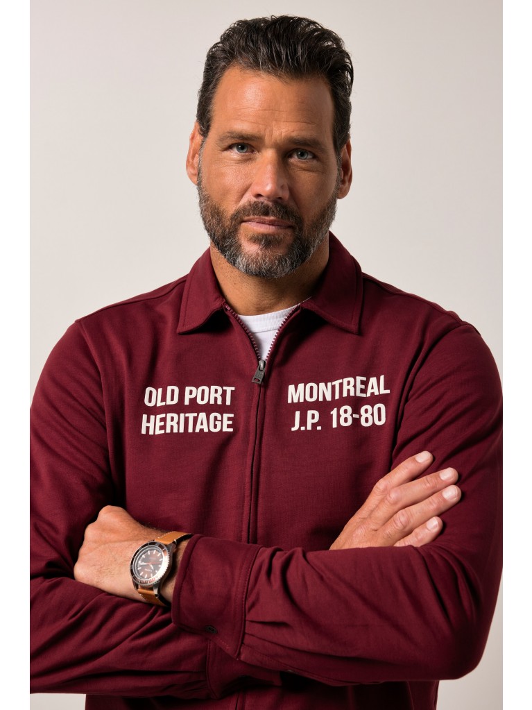 Ζακέτα φούτερ με τύπωμα, JP1880