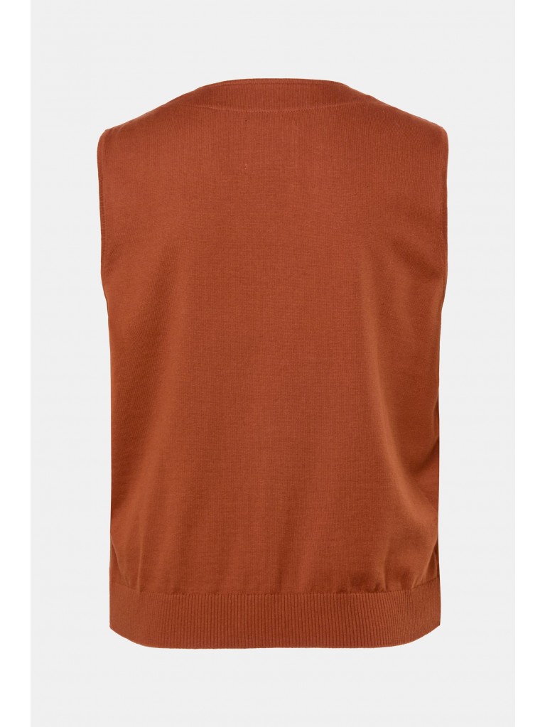 Γιλέκο με λεπτή πλέξη στη πλάτη, JP1880