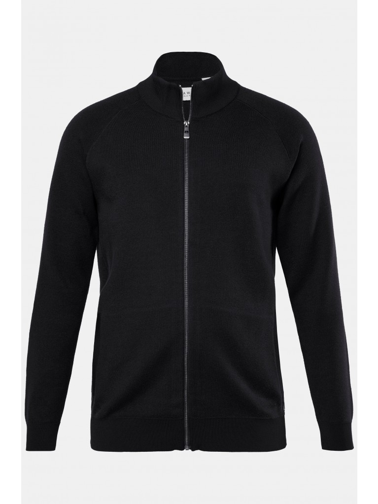 Ζακέτα με ριμπ όρθιο γιακά, JP AWARE