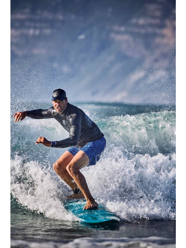 Μαγιό με έγχρωμο μοτίβο και κορδόνι, JAY-PI