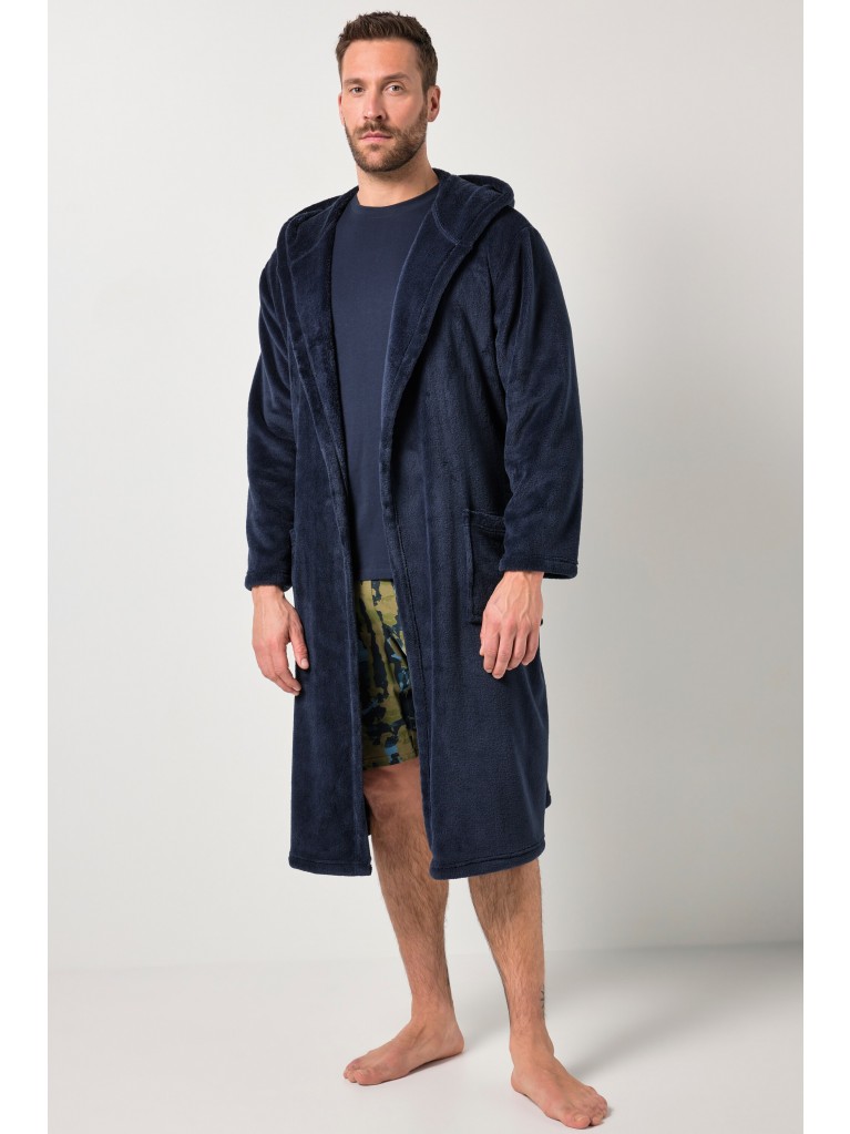 Μπουρνούζι με κουκούλα και δέσιμο στη μέση, JP1880