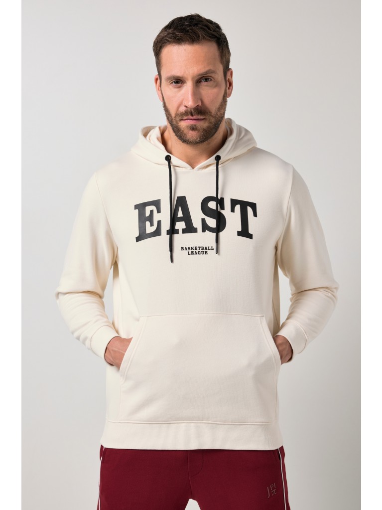 Μπλούζα φούτερ με τύπωμα EAST, JAY-PI