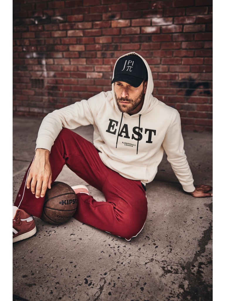 Μπλούζα φούτερ με τύπωμα EAST, JAY-PI