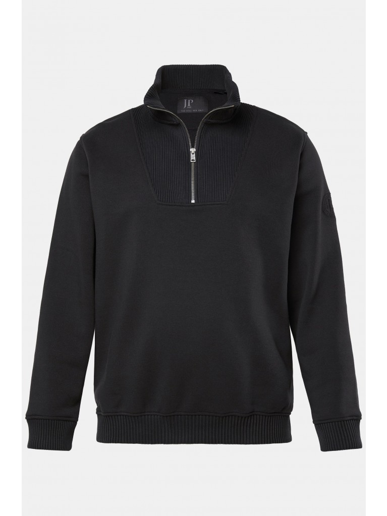 Μπλούζα με κλασική εφαρμογή κι όρθιο γιακά με φερμουάρ, JP1880