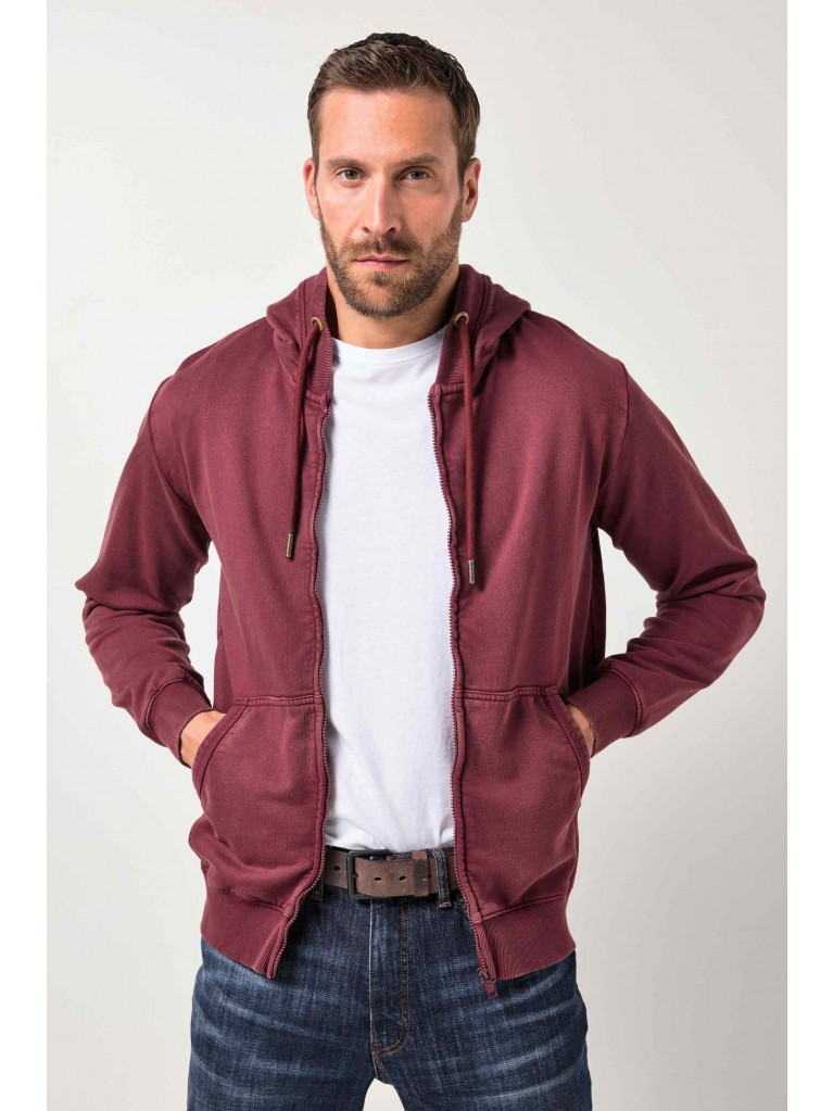 Ζακέτα με κουκούλα και τσέπες, JP1880