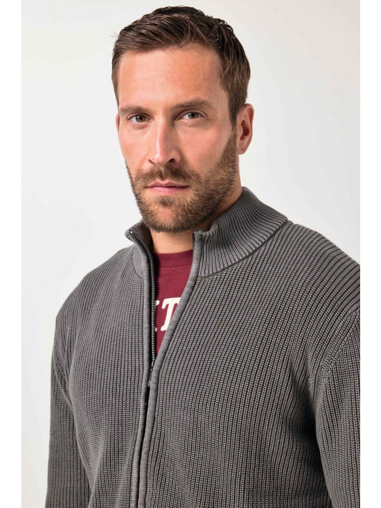 Ζακέτα πλεκτή με όρθιο γιακά, JP1880