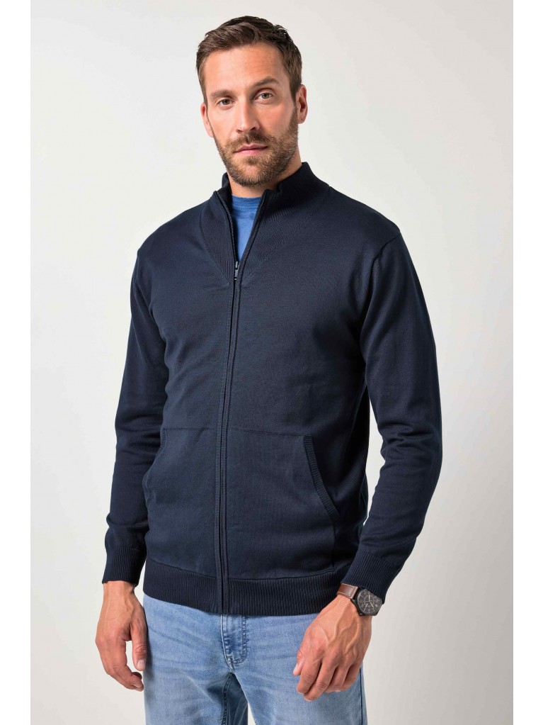 Ζακέτα με άνετη εφαρμογή, τσέπες και φερμουάρ, JP1880