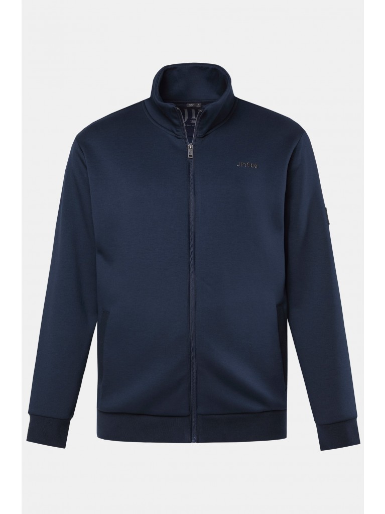 Ζακέτα φούτερ με τύπωμα και τσέπες, JP1880